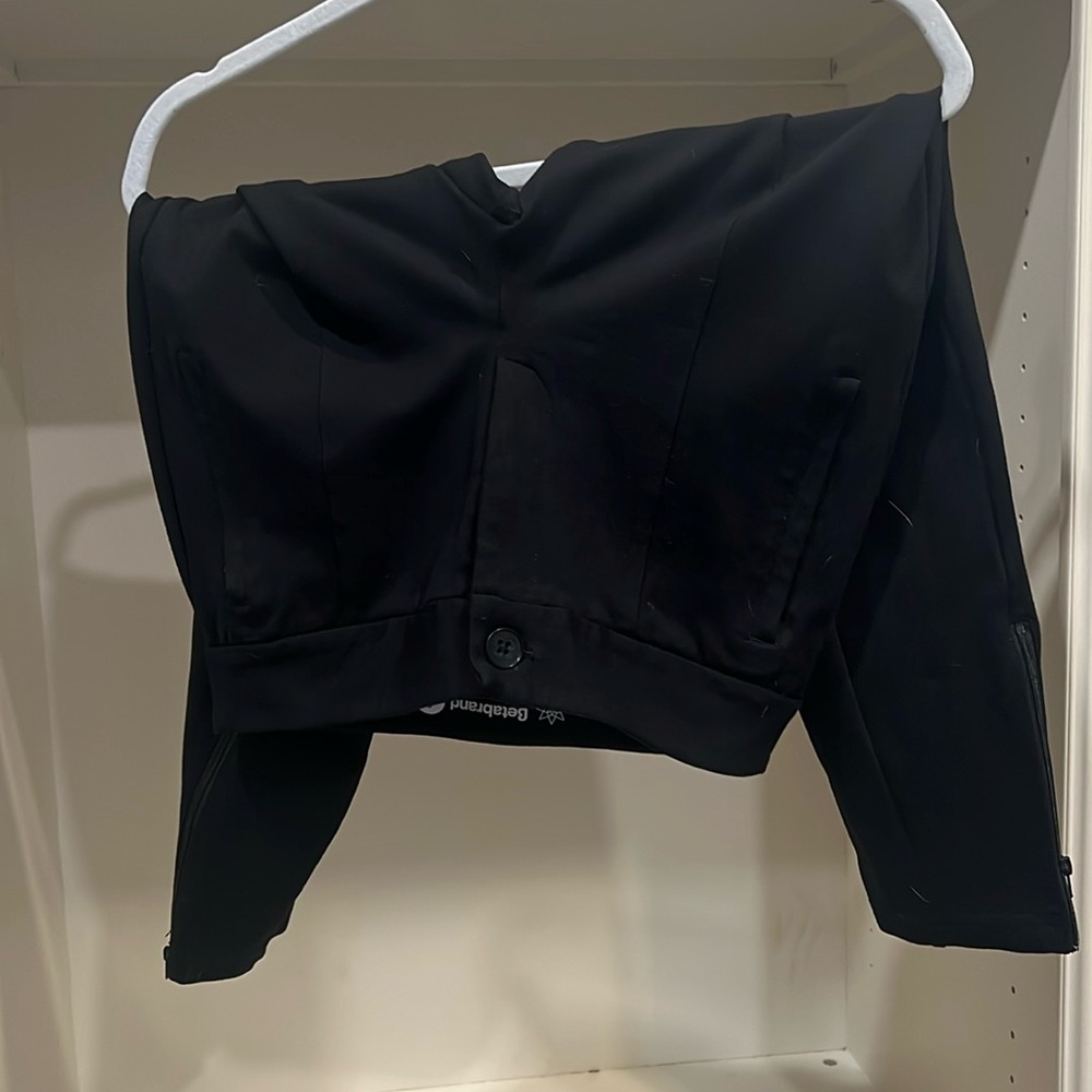 Betabrand dress pants black small petite